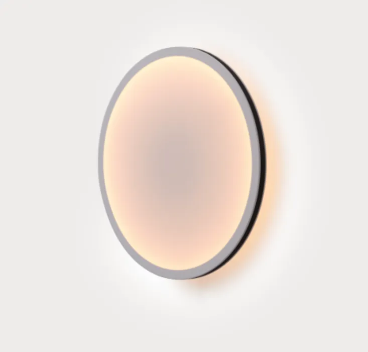 Express Levering Muuto Calm Wall wandlamp ø 50 cm-Wit-zwart