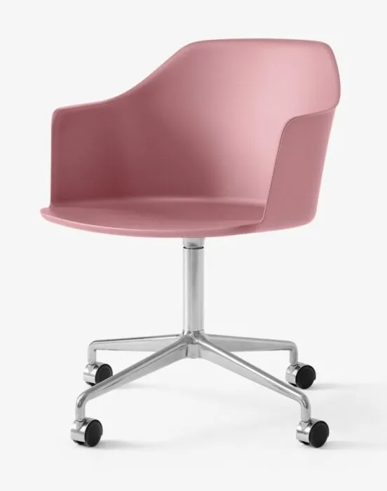&Tradition Rely HW48-Soft Pink-Polished aluminium Veilige Betaling