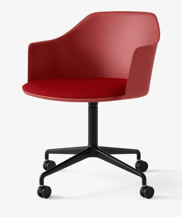 &Tradition Rely HW49-Vermilion Red-Black Direct Verzonden