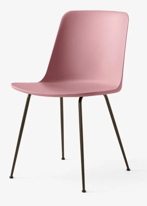 &tradition Rely HW6 stoel bronzed onderstel-Soft Pink Gereduceerde Prijs
