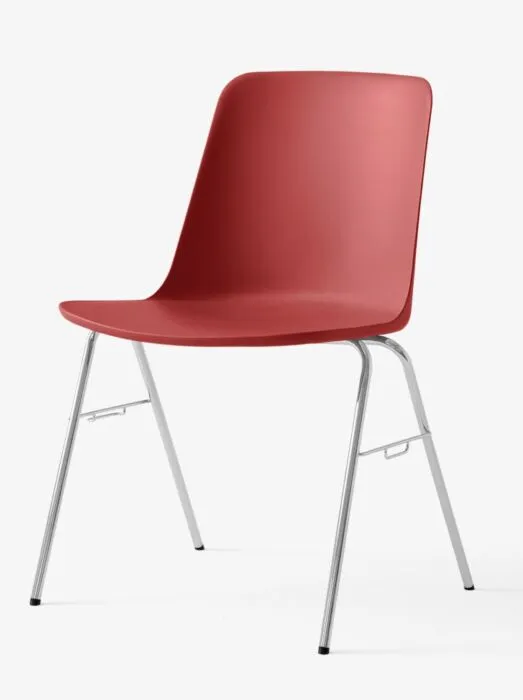 &tradition Rely HW27 stoel-Vermilion Red Lage Prijs