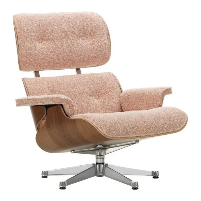 Direct Beschikbaar Vitra Eames Lounge Chair fauteuil - gestoffeerd - walnoot