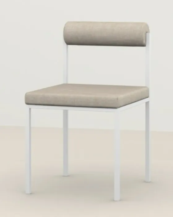Studio Henk Bolster wit frame eetkamerstoel-Orion Cream 02 Koop Online