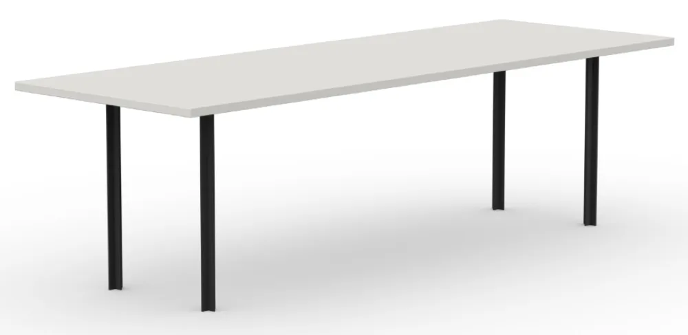 Studio Henk Cross eetkamertafel-160x90 cm-HPL Fenix bianco kos Betrouwbaar