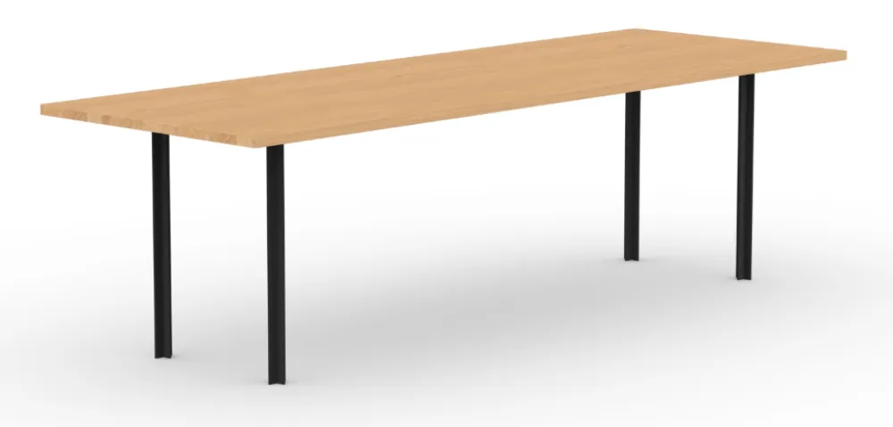Direct Beschikbaar Studio Henk Cross eetkamertafel-160x90 cm-Eiken hardwax olie naturel