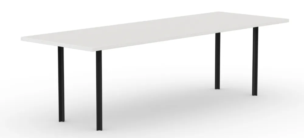 Studio Henk Cross eetkamertafel-160x90 cm-Eiken witte lak Direct Beschikbaar