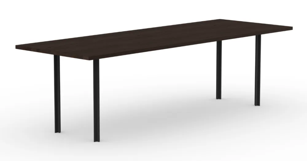 Direct Verzonden Studio Henk Cross eetkamertafel-160x90 cm-Eiken gerookt gebeitst