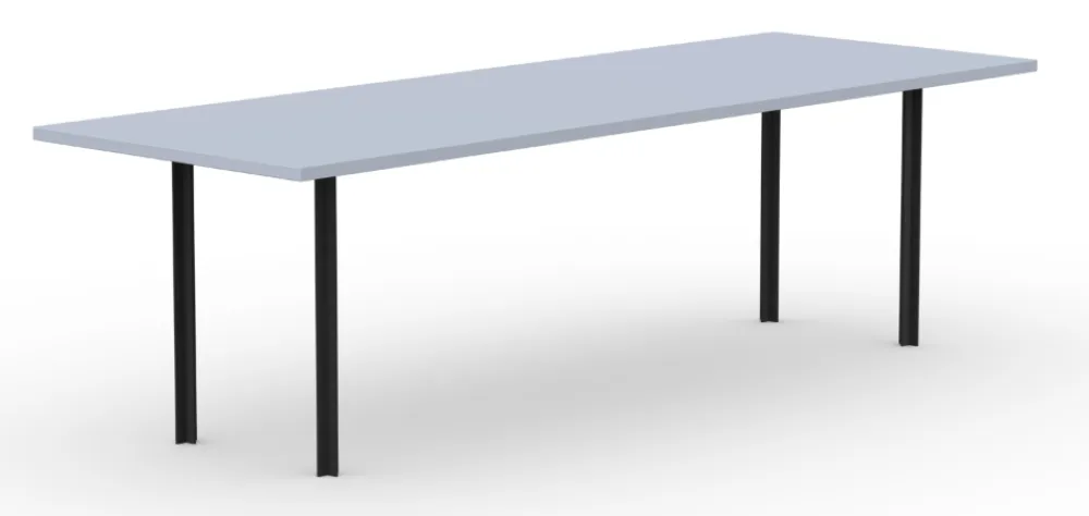 Studio Henk Cross eetkamertafel-160x90 cm-HPL unilin frozen blue Exclusieve Aanbieding