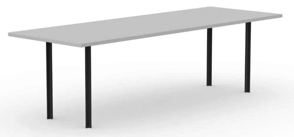 Uitverkoop Studio Henk Cross eetkamertafel-160x90 cm-HPL Fenix grigio efeso