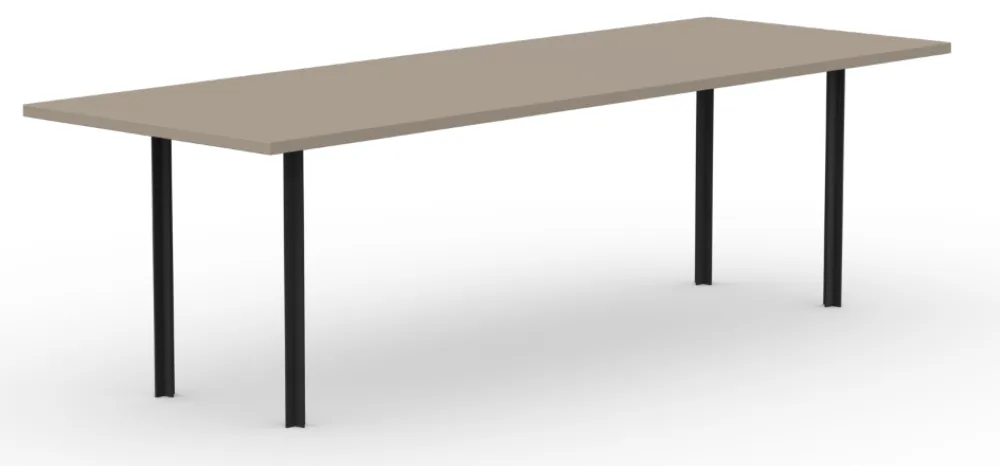 Studio Henk Cross eetkamertafel-160x90 cm-HPL Fenix beige arizona Alleen Vandaag