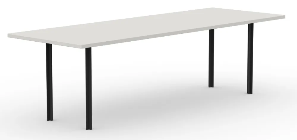 Aanbieding Studio Henk Cross eetkamertafel-180x90 cm-HPL Fenix bianco kos