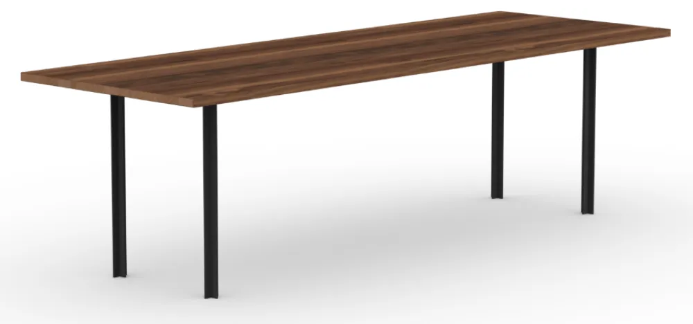 Snelle Levering Studio Henk Cross eetkamertafel-180x90 cm-Walnoot naturel lak