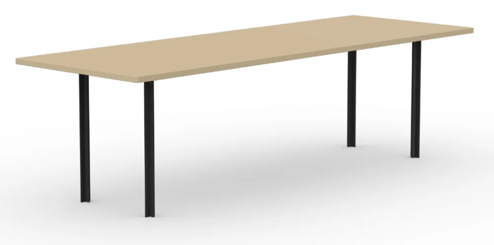 Beste Prijs Studio Henk Cross eetkamertafel-180x90 cm-HPL unilin sunset beige