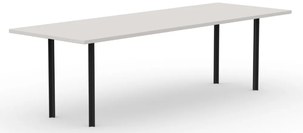 Studio Henk Cross eetkamertafel-180x90 cm-HPL Fenix bianco malè Koop Vandaag