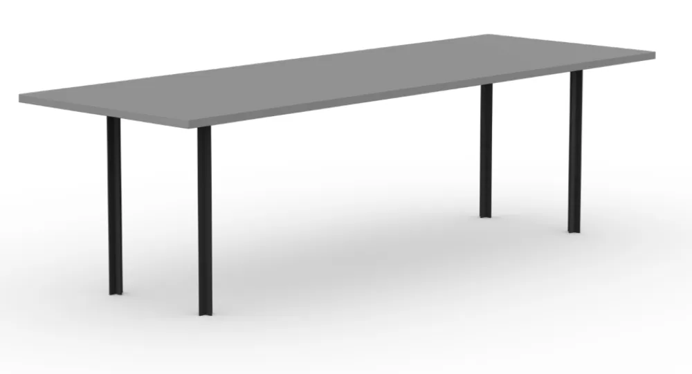 Veilige Betaling Studio Henk Cross eetkamertafel-180x90 cm-HPL Fenix grigio antrim