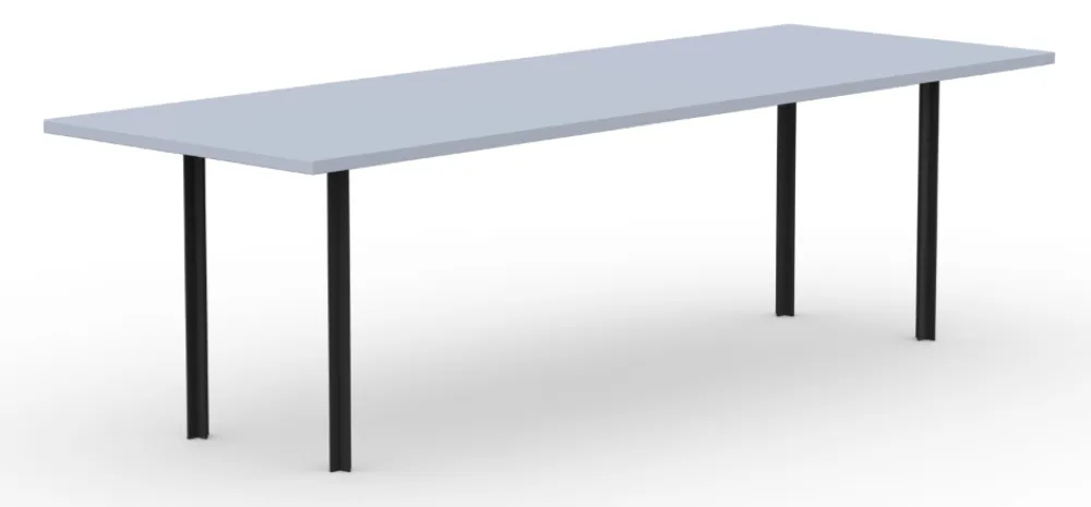 Studio Henk Cross eetkamertafel-180x90 cm-HPL unilin frozen blue Veilige Betaling