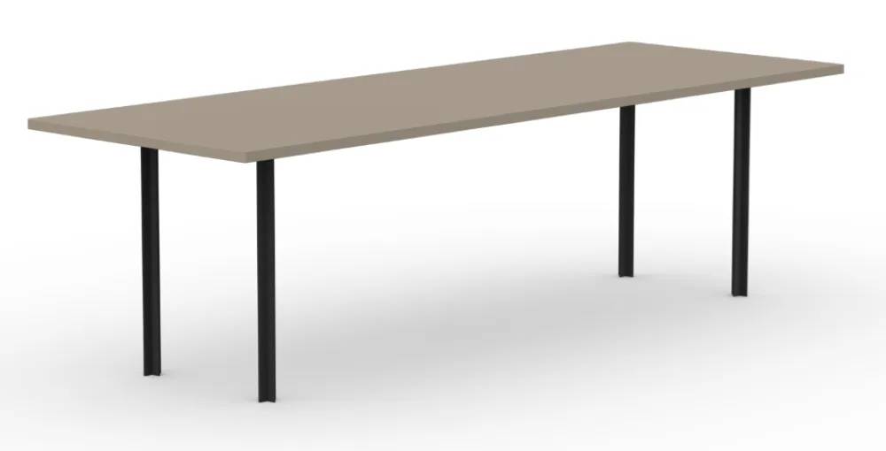 Finale Uitverkoop Studio Henk Cross eetkamertafel-180x90 cm-HPL unilin dark ecru