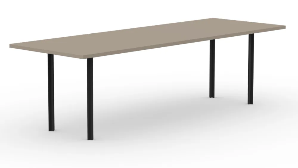 Studio Henk Cross eetkamertafel-180x90 cm-HPL Fenix beige arizona Beste Prijs