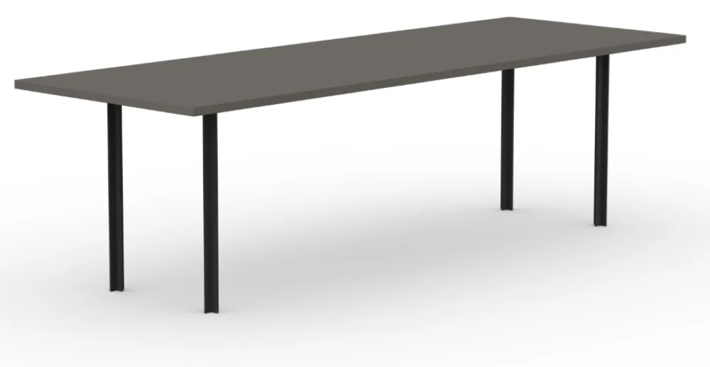 Superprijs Studio Henk Cross eetkamertafel-180x90 cm-HPL Fenix Grigio londra