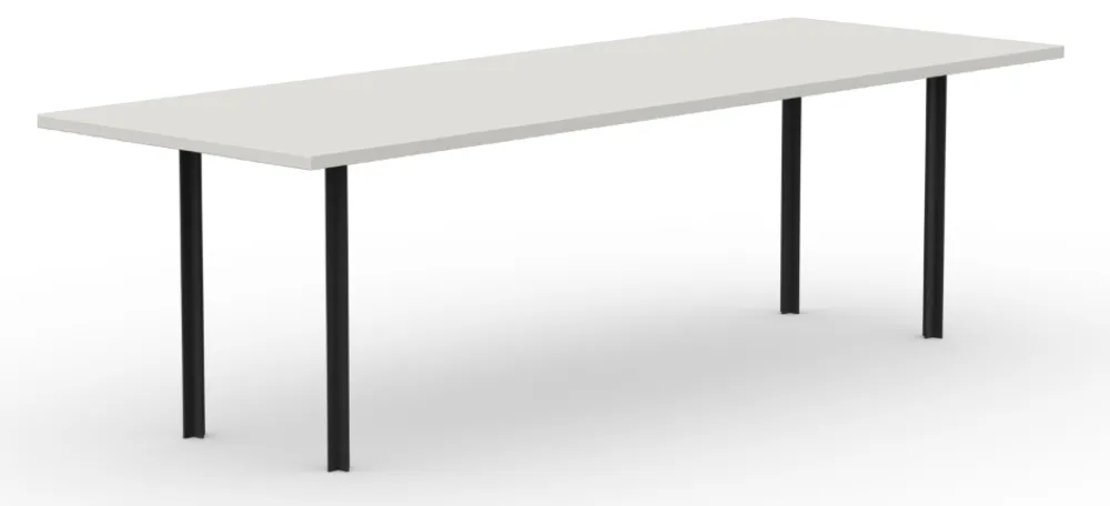 Studio Henk Cross eetkamertafel-200x90 cm-HPL Fenix bianco kos Meest Verkocht