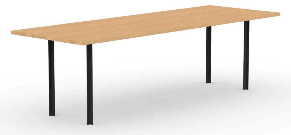 Nu Kopen Studio Henk Cross eetkamertafel-200x90 cm-Eiken hardwax olie naturel