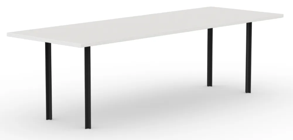 Studio Henk Cross eetkamertafel-200x90 cm-Eiken witte lak Shop Nu
