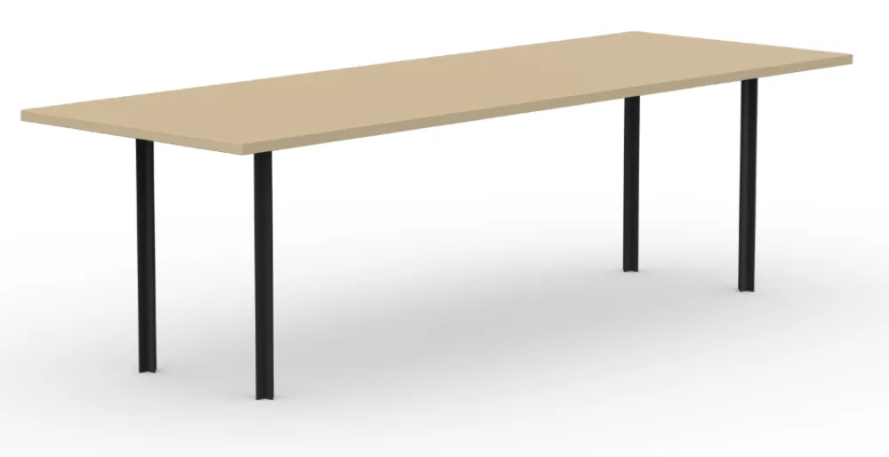 Studio Henk Cross eetkamertafel-200x90 cm-HPL unilin sunset beige Meest Verkocht