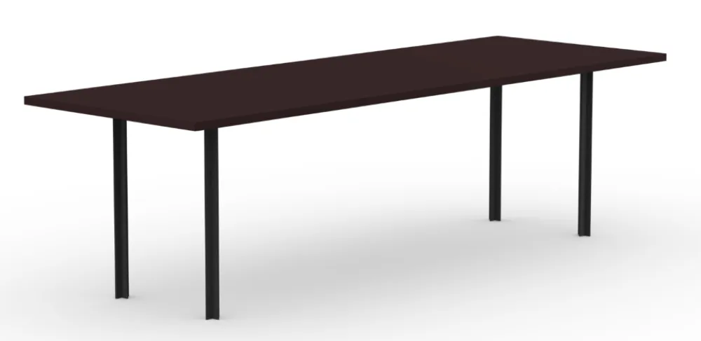 Studio Henk Cross eetkamertafel-200x90 cm-HPL Fenix cacao orinoco Goedkoop