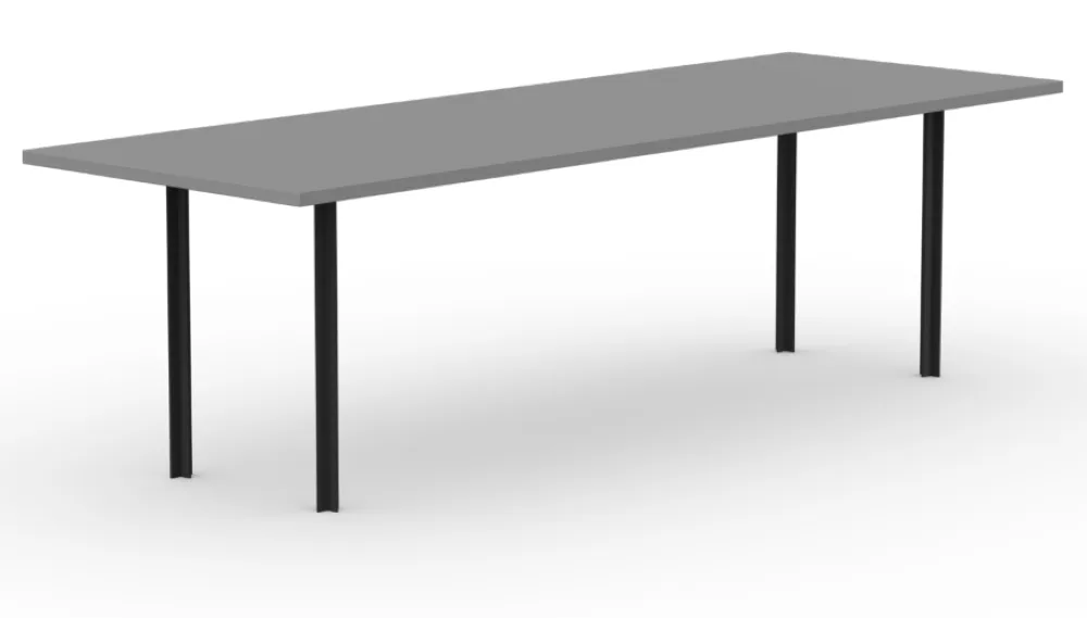 Superprijs Studio Henk Cross eetkamertafel-200x90 cm-HPL Fenix grigio antrim