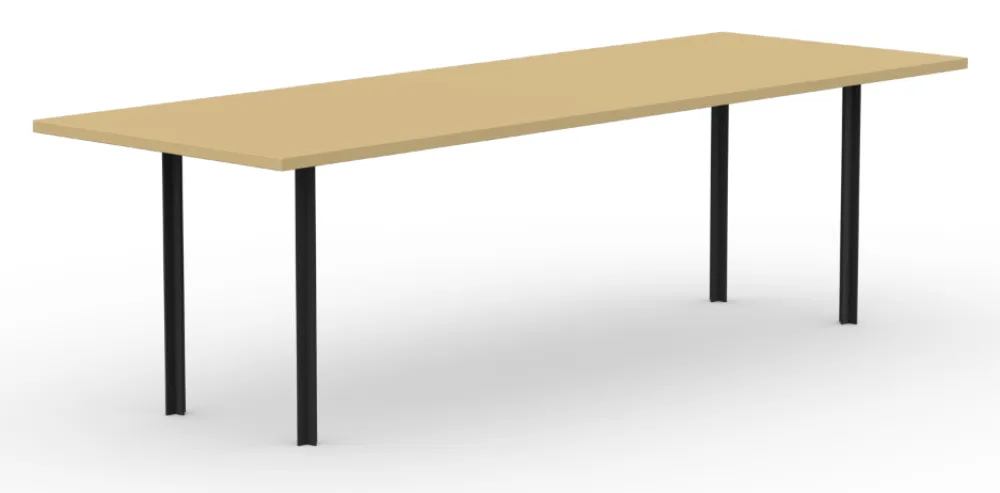 Beperkt Aanbod Studio Henk Cross eetkamertafel-200x90 cm-HPL unilin summer wheat