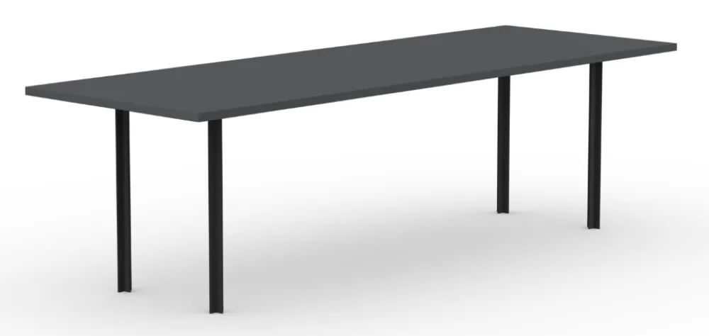 Studio Henk Cross eetkamertafel-200x90 cm-HPL Fenix grigio bromo Rechtstreeks Van De Fabrikant
