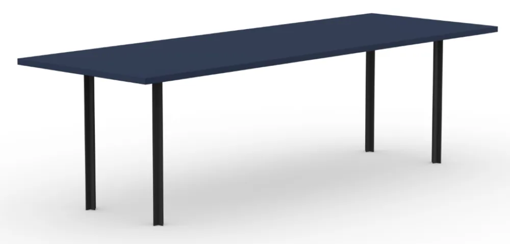 Fabrieksprijs Studio Henk Cross eetkamertafel-200x90 cm-HPL Fenix blu fes
