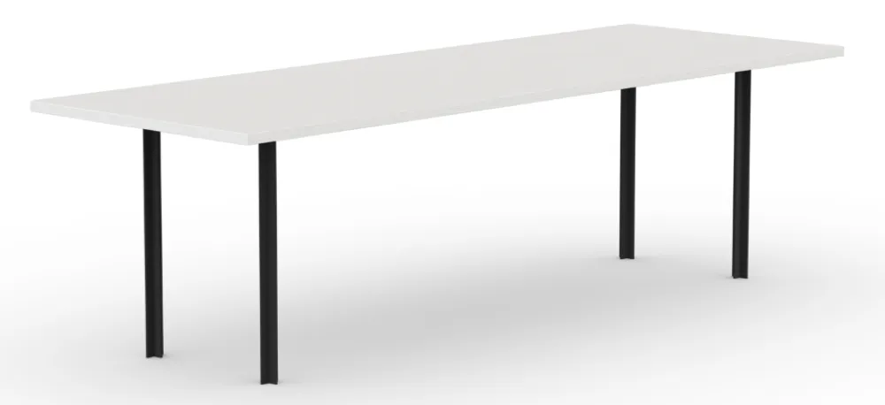 Betrouwbaar Studio Henk Cross eetkamertafel-220x90 cm-Eiken witte lak