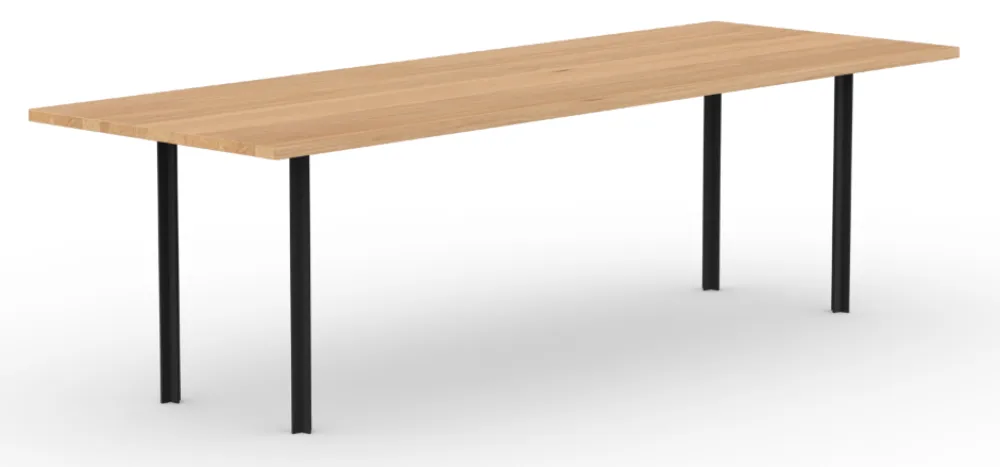 Veilige Betaling Studio Henk Cross eetkamertafel-220x90 cm-Eiken naturel lak