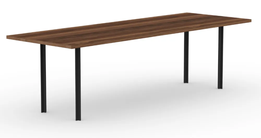 Aanbieding Studio Henk Cross eetkamertafel-220x90 cm-Walnoot naturel lak