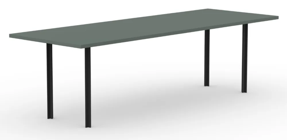 Studio Henk Cross eetkamertafel-220x90 cm-HPL Fenix verde comodoro Premium