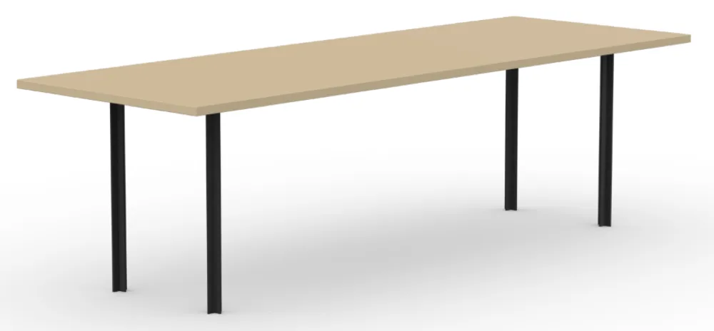 Bestseller Studio Henk Cross eetkamertafel-220x90 cm-HPL unilin sunset beige