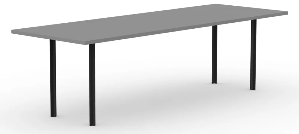 Direct Beschikbaar Studio Henk Cross eetkamertafel-220x90 cm-HPL Fenix grigio antrim