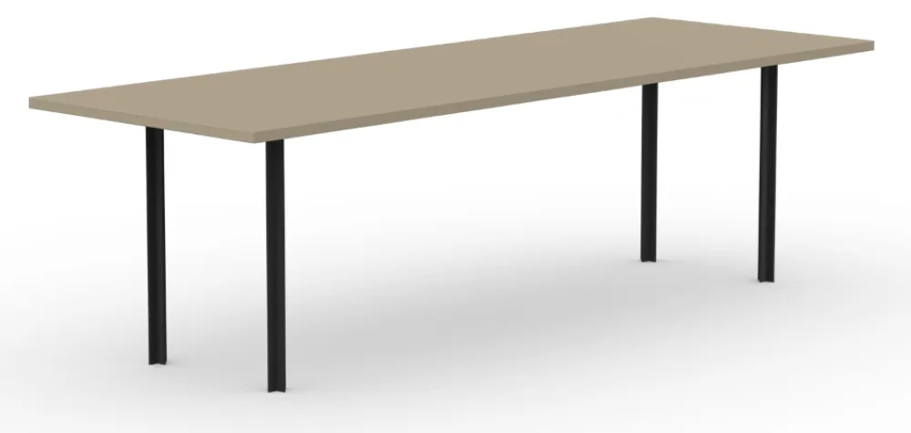 Superprijs Studio Henk Cross eetkamertafel-220x90 cm-HPL Fenix beige luxor
