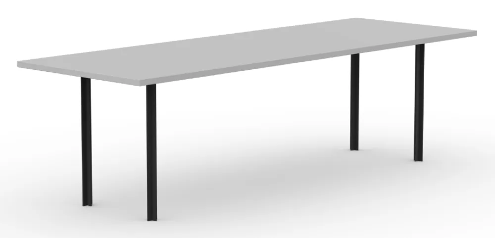 Exclusieve Aanbieding Studio Henk Cross eetkamertafel-220x90 cm-HPL Fenix grigio efeso