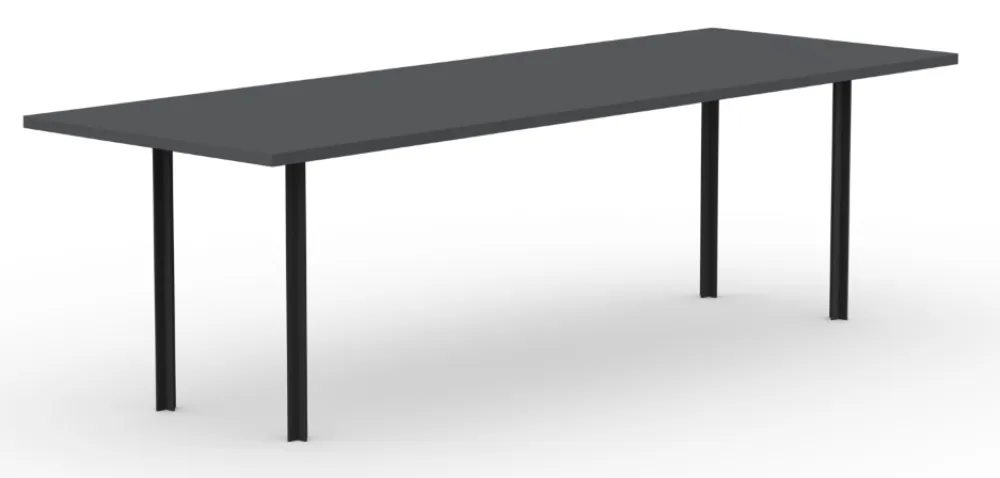 Direct Beschikbaar Studio Henk Cross eetkamertafel-220x90 cm-HPL Fenix grigio bromo