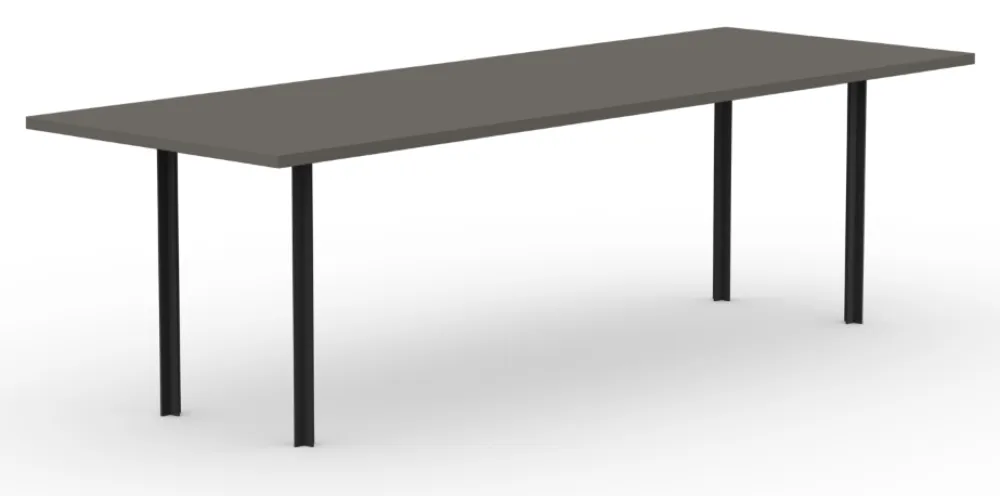 Studio Henk Cross eetkamertafel-220x90 cm-HPL Fenix Grigio londra Uitverkoop
