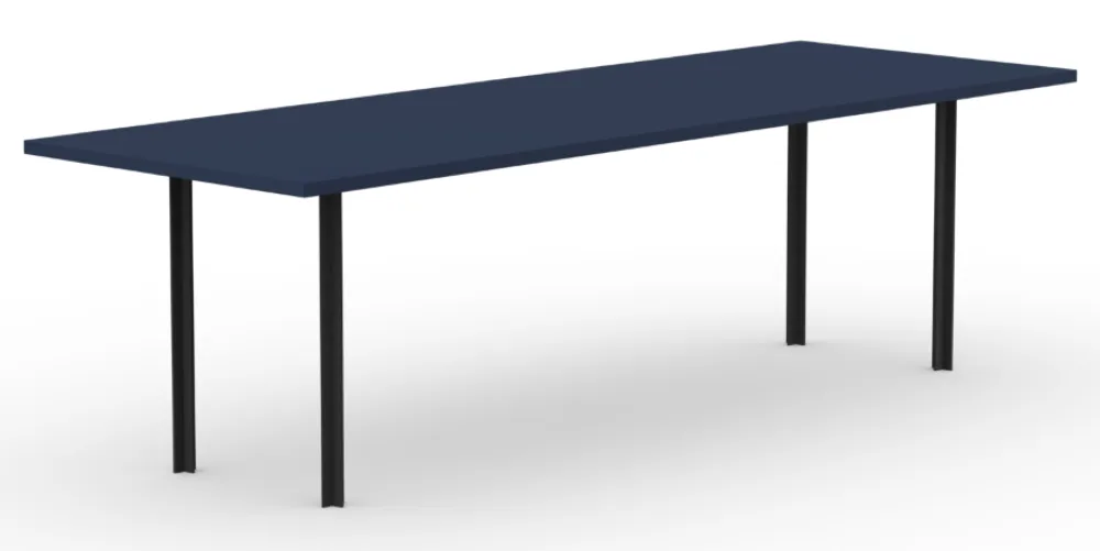 Studio Henk Cross eetkamertafel-220x90 cm-HPL Fenix blu fes Fabrieksprijs