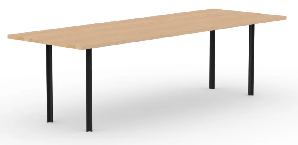 Studio Henk Cross eetkamertafel-240x90 cm-Eiken hardwax olie naturel light Finale Uitverkoop