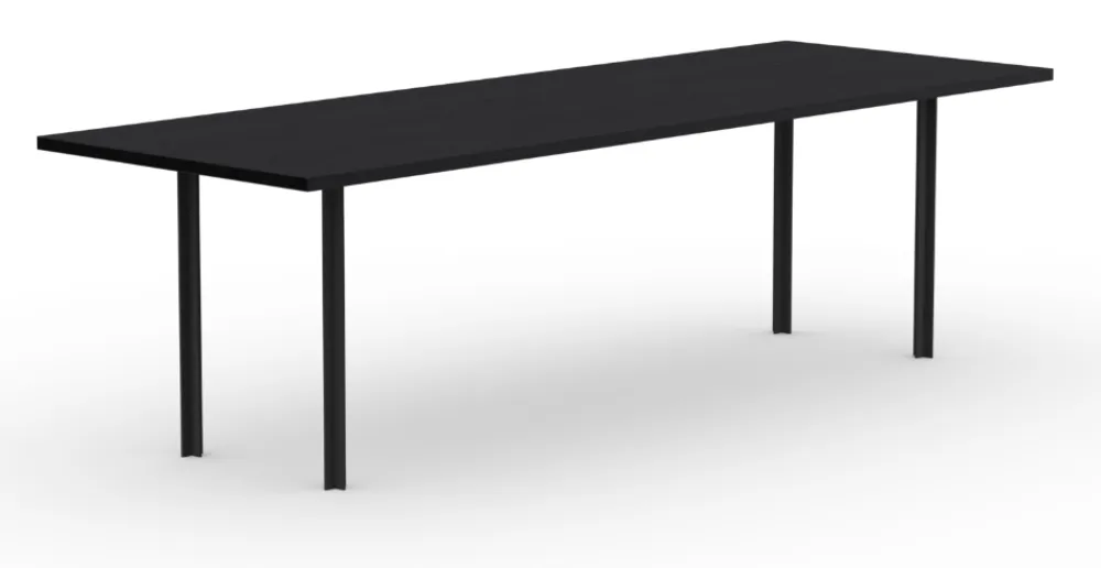Nu Kopen Studio Henk Cross eetkamertafel-240x90 cm-Eiken zwarte beits