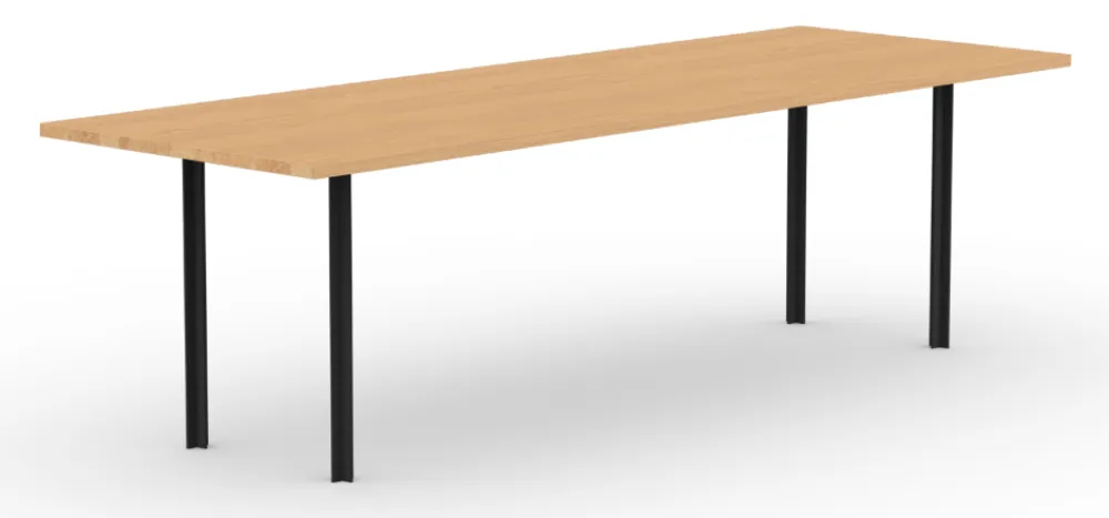 Voordeelprijs Studio Henk Cross eetkamertafel-240x90 cm-Eiken hardwax olie naturel