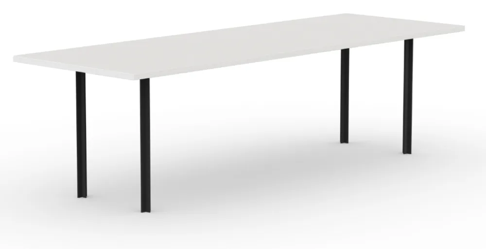 Gratis Retour Studio Henk Cross eetkamertafel-240x90 cm-Eiken witte lak