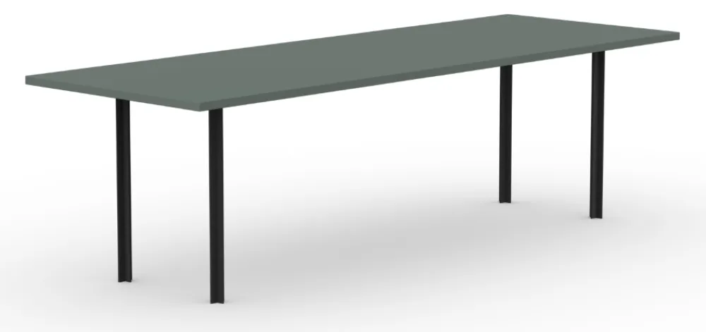 Studio Henk Cross eetkamertafel-240x90 cm-HPL Fenix verde comodoro Exclusieve Aanbieding