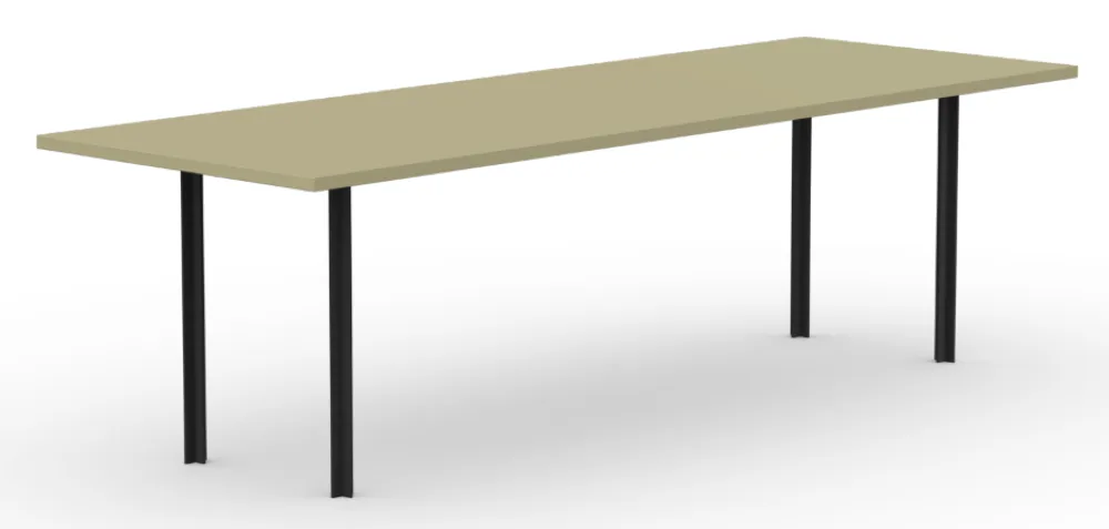 Uitverkoop Studio Henk Cross eetkamertafel-260x90 cm-HPL unilin lichen green