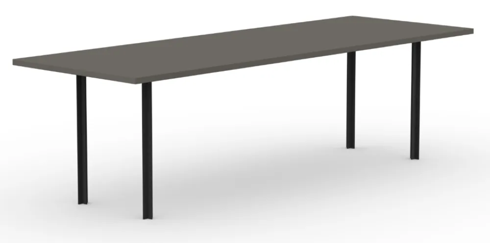Studio Henk Cross eetkamertafel-260x90 cm-HPL Fenix Grigio londra Laatste Kans